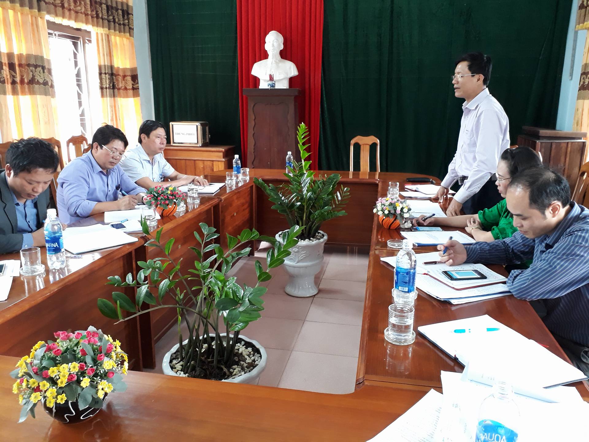 Đ/c Phan Trần Nam, Phó trưởng Ban VHXH đặt vấn đề buổi giám sát